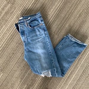 Levi’s wedgie straight denim